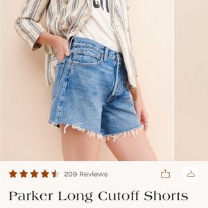 Agolde Parker Long Short size 26